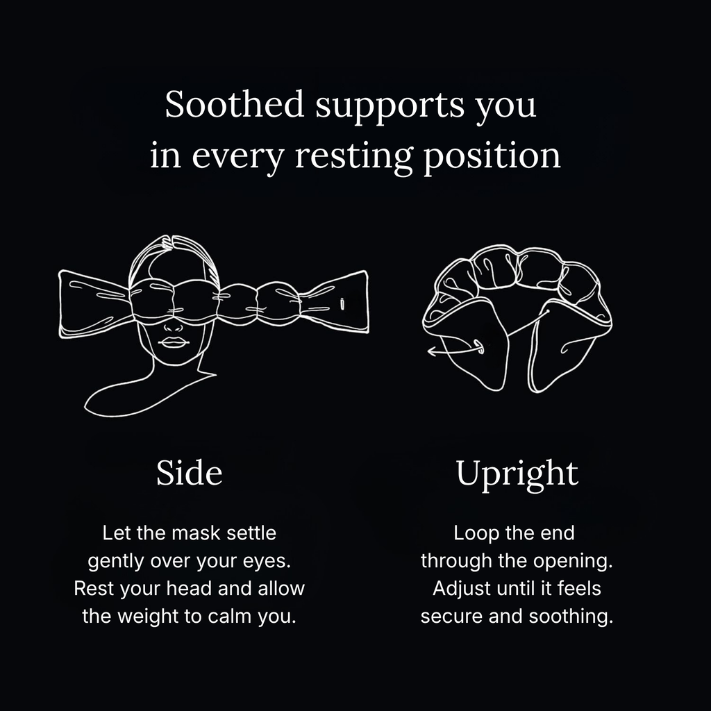 Soothed supports you in every sleep position
